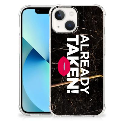 iPhone 13 mini Telefoonhoesje met tekst Already Taken Black iPhone 13 mini Telefoonhoesje met tekst Already Taken Black