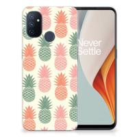 OnePlus Nord N100 | Siliconen Case | Ananas