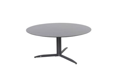Embrace Tafelframe Antracite Met Embrace Tafelblad Slate Antracite diameter 160 cm - 4so