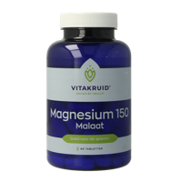 Magnesium 150 Malaat met Vitamine B6 (P-5-P) 90 Tabletten