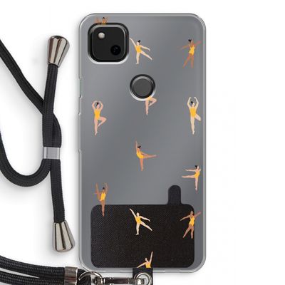 Dans #2: Pixel 4a Transparant Hoesje met koord