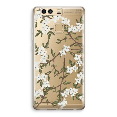 Blossoming spring: Huawei P9 Transparant Hoesje