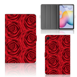 Samsung Galaxy Tab S6 Lite | S6 Lite (2022) Tablet Cover Red Roses