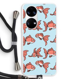 Blub: Huawei P50 Transparant Hoesje met koord