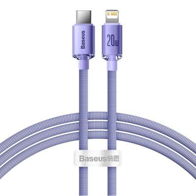Kabel USB-C naar Lightning Baseus CAJY000205 Paars 1,2 m