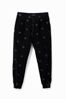 Jogger met schedels - BLACK - XL