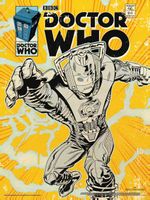 Doctor Who Cyberman Comic Art Print 30x40cm - thumbnail