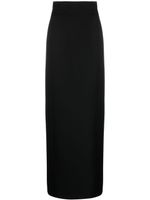 WARDROBE.NYC Column high-waist wool skirt - Noir