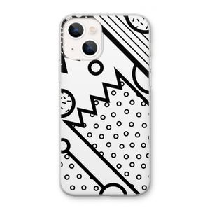 Pop Art #4: iPhone 13 mini Transparant Hoesje