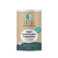 Go-Keto Instant Keto Latte Cappuccino ongezoet (250 gr) - thumbnail