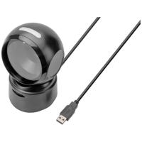 Digitus DA-81005 2D-barcodescanner Kabel 1D, 2D Laser Zwart Desktop USB