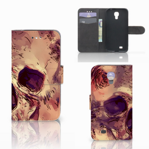 Telefoonhoesje met Naam Samsung Galaxy S4 Skullhead