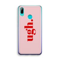 Ugh: Huawei P Smart (2019) Transparant Hoesje