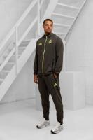 Real Madrid Vis Tech Trainingspak Senior 2025/2026 - Maat XL - Kleur: DonkergroenGeel | Soccerfanshop