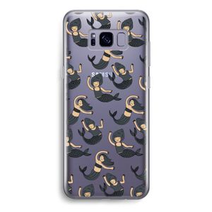 Zeemeermin: Samsung Galaxy S8 Transparant Hoesje