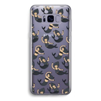 Zeemeermin: Samsung Galaxy S8 Transparant Hoesje