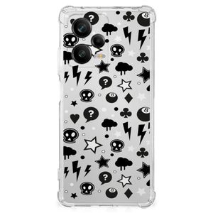 Extreme Case Xiaomi Redmi Note 12 Pro Plus Silver Punk