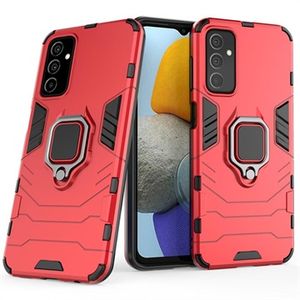 Samsung Galaxy M23/F23 Hybrid Case met Ringhouder - Rood