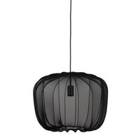 Light & Living - Hanglamp PLUMERIA - Ø50x37.5cm - Zwart - thumbnail