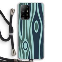 Bast B: Oppo A94 5G Transparant Hoesje met koord
