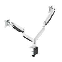 NeoMounts Flat Screen Desk mount (10-32 ) desk clamp/grommet - [NM-D750DWHITE] - thumbnail