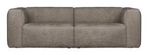 WOOOD Bank 'Bean' 3,5-zits, Melange, kleur Travertin