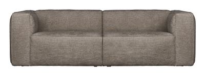 WOOOD Bank 'Bean' 3,5-zits, Melange, kleur Travertin