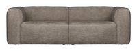 WOOOD Bank 'Bean' 3,5-zits, Melange, kleur Travertin