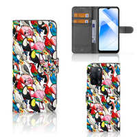 OPPO A16/A16s/A54s Telefoonhoesje met Pasjes Birds