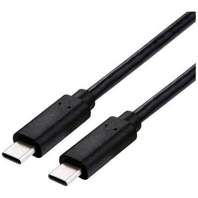 VALUE USB4 Gen3x2 Kabel, C-C, M/M, 40Gbit/s, 100W , zwart, 1 m