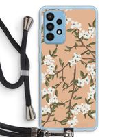 Blossoming spring: Samsung Galaxy A52 Transparant Hoesje met koord