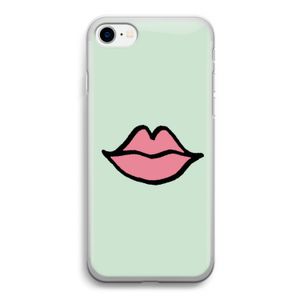 Kusje: iPhone SE 2020 Transparant Hoesje