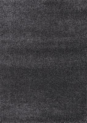 Vloerkleed Shaggy Deluxe 5533-90 Black-Melange 80 x 150 cm