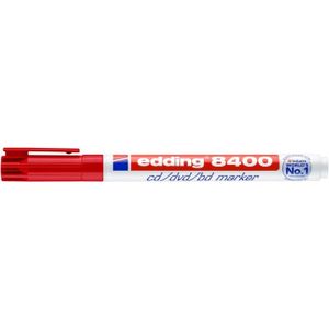 Edding 8400 permanente marker Kogelpunt Rood 1 stuk(s)