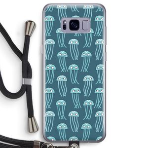 Kwallie: Samsung Galaxy S8 Transparant Hoesje met koord