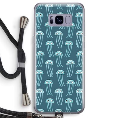 Kwallie: Samsung Galaxy S8 Transparant Hoesje met koord