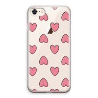 Ondersteboven verliefd: iPhone 8 Transparant Hoesje Ondersteboven verliefd: iPhone 8 Transparant Hoesje