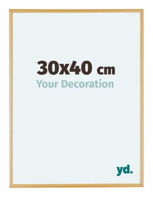 Puzzellijst 48x64 cm - Goud Vintage - Aluminium - Kent