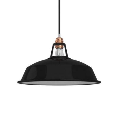 Lampenkap industrieel &apos;Haven&apos; gat e27 fitting 38 cm