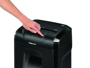 Fellowes Powershred 12C papiervernietiger Kruisversnippering 22,5 cm Zwart