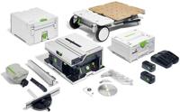 Festool accu-tafelcirkelzaag csc sys 50 ebi-set - 577379 577379