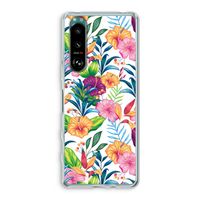 Tropisch 2: Sony Xperia 5 III Transparant Hoesje