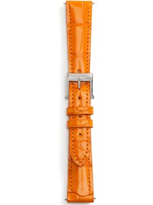 Dolce & Gabbana bracelet-montre à logo embossé - Orange