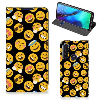 Motorola Moto G Pro | Hoesje met Magneet | Emoji