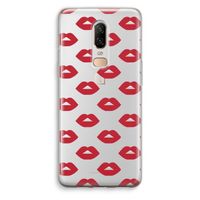 Lips: OnePlus 6 Transparant Hoesje Lips: OnePlus 6 Transparant Hoesje