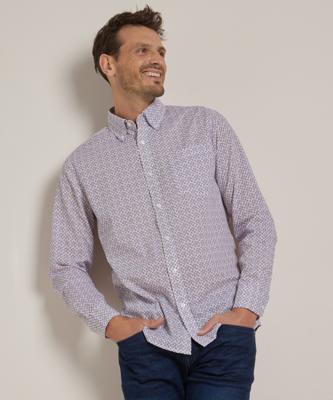 overhemd met print overhemd met print