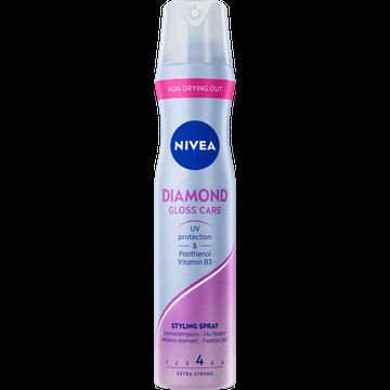 NIVEA Diamond Gloss Care Styling Spray 250ml bij Jumbo