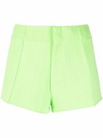 Jacquemus short court Limao à taille haute - Vert - thumbnail