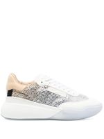 Stella McCartney baskets Loop à ornements en cristal - Blanc - thumbnail