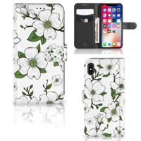 Apple iPhone Xs Max Hoesje Dogwood Flowers